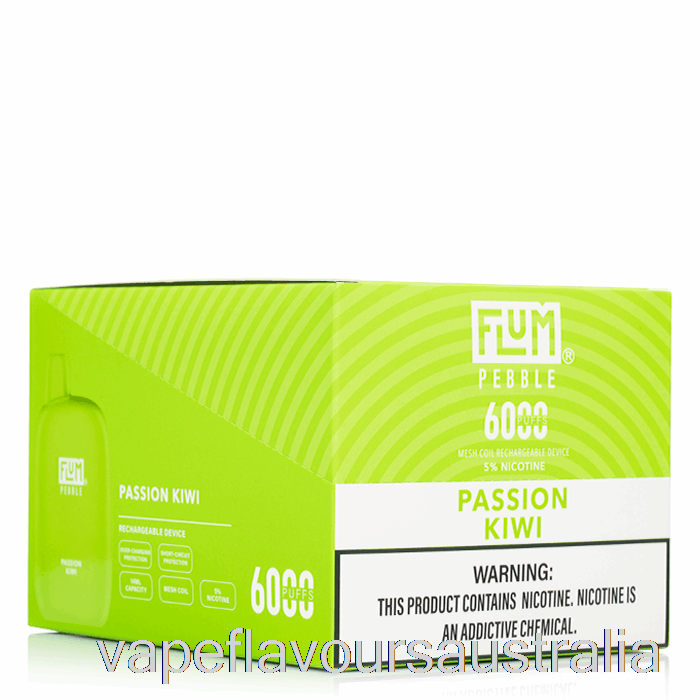 Vape Australia [10-Pack] Flum Pebble 6000 Disposable